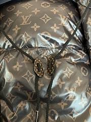 Fortok Louis Vuitton Monogram Black Puffer jacket  - 2