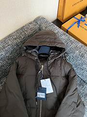 Fortok Louis Vuitton Monogram Brown Puffer jacket  - 2