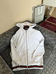 Fortok Gucci full-zip hoodie White - 1