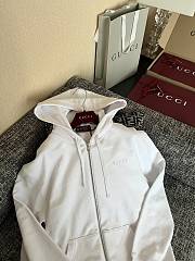 Fortok Gucci full-zip hoodie White - 6