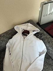Fortok Gucci full-zip hoodie White - 5