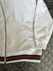 Fortok Gucci full-zip hoodie White - 3