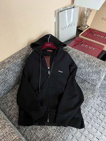 Fortok Gucci full-zip hoodie Black