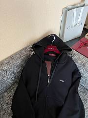 Fortok Gucci full-zip hoodie Black - 3