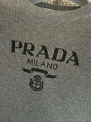 Fortok Prada Milano crew-neck sweater Grey - 2