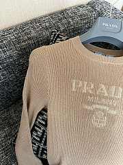 Fortok Prada Milano crew-neck sweater Brown - 2