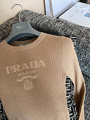 Fortok Prada Milano crew-neck sweater Brown - 4