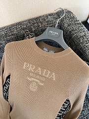 Fortok Prada Milano crew-neck sweater Brown - 5