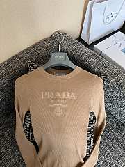 Fortok Prada Milano crew-neck sweater Brown - 6