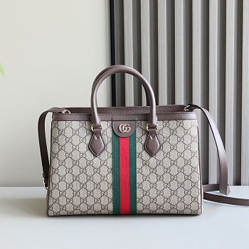 Fortok Gucci Ophidia Large top handle bag 33.5x 25x 14cm