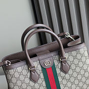 Fortok Gucci Ophidia Large top handle bag 33.5x 25x 14cm - 4
