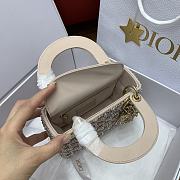 Fortok Dior Lady Dior 17×15×7cm - 6