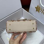 Fortok Dior Lady Dior 17×15×7cm - 5
