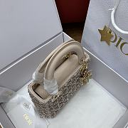 Fortok Dior Lady Dior 17×15×7cm - 3