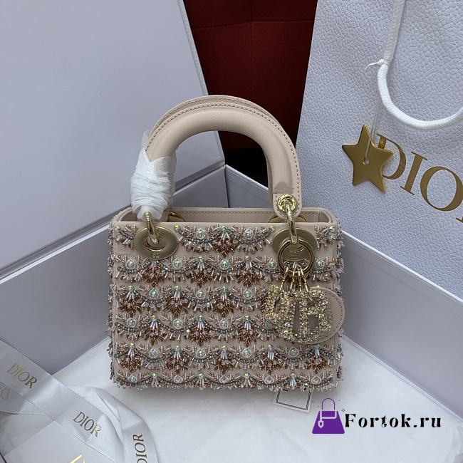 Fortok Dior Lady Dior 17×15×7cm - 1