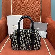 Fortok Dior Medium D-Vibe Bowling Bag 25*16*9.5cm - 4