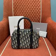Fortok Dior Medium D-Vibe Bowling Bag 25*16*9.5cm - 3