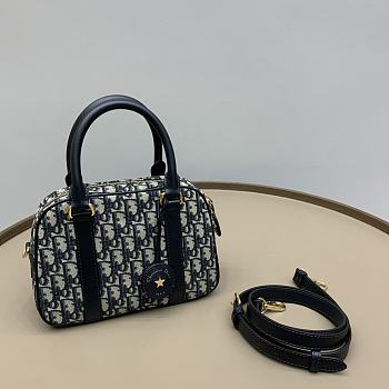 Fortok Dior D-Vibe Bowling Bag 31*22.5*11.5cm