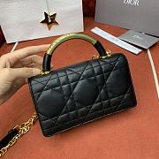 Fortok Dior Ange bag Black 20×12×5cm - 4