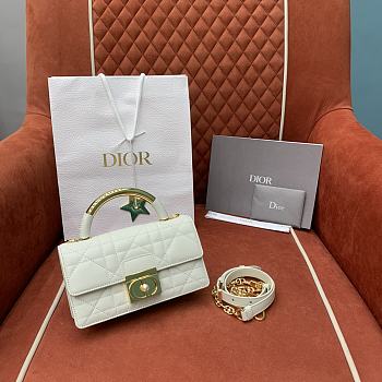 Fortok Dior Ange bag White 20×12×5cm