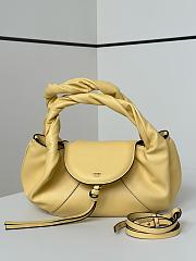 Fortok Fendi Spy bag in yellow calfskin leather 32-12-18cm - 1