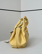 Fortok Fendi Spy bag in yellow calfskin leather 32-12-18cm - 4