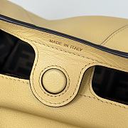 Fortok Fendi Spy bag in yellow calfskin leather 32-12-18cm - 3