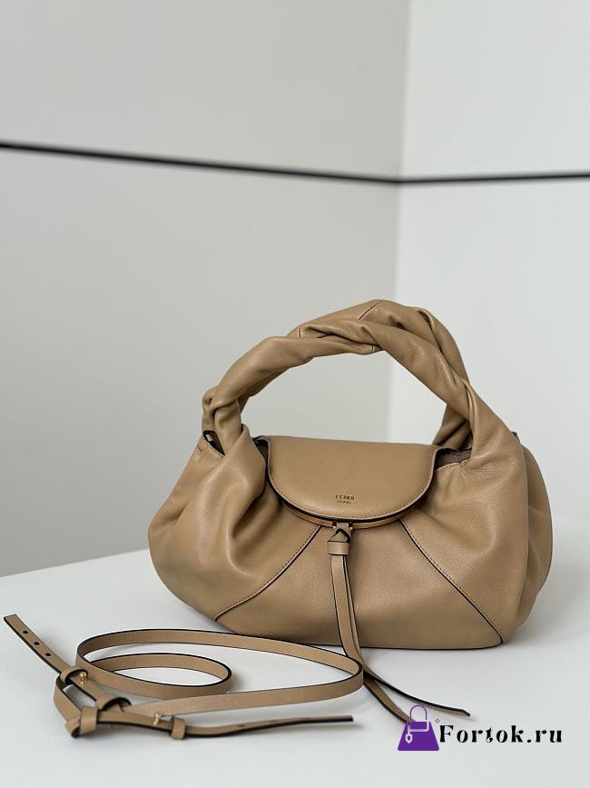 Fortok Fendi Spy bag in Brown calfskin leather 32-12-18cm - 1