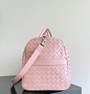 Fortok Bottega Veneta Cabin Duffle bag Pink  50*27*24cm - 5