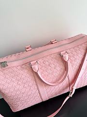 Fortok Bottega Veneta Cabin Duffle bag Pink  50*27*24cm - 2