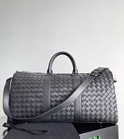 Fortok Bottega Veneta Cabin Duffle bag Black 50*27*24cm  - 1