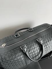 Fortok Bottega Veneta Cabin Duffle bag Grey 50*27*24cm - 4