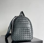 Fortok Bottega Veneta Cabin Duffle bag Grey 50*27*24cm - 3