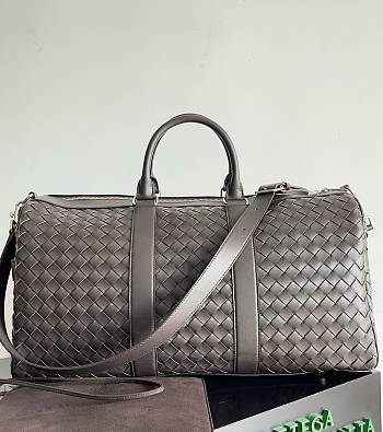 Fortok Bottega Veneta Cabin Duffle bag Brown 50*27*24cm