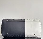 Fortok Bottega Veneta Cabin Duffle bag Black And White 50*27*24cm - 6