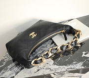 Fortok Chanel 25 Hobo bag in black 24 * 28 * 7.8cm - 3