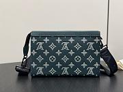 Fortok Louis Vuitton Gaston Wearable Wallet Green 22*14.5*4.5Cm - 2