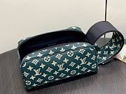 Fortok Louis Vuitton Dopp Kit toiletry pouch Green 28*15*16.5Cm - 3