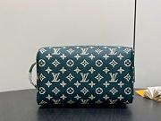 Fortok Louis Vuitton Dopp Kit toiletry pouch Green 28*15*16.5Cm - 2