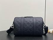 Fortok Louis Vuitton City Keepall bag Black 27.5*16.5*15Cm - 3