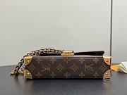 Fortok Louis Vuitton Trunkie Handbag Monogram 25*15*6Cm - 3