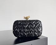 Fortok Bottega Veneta Knot clutch bag in a Black 20.5*6*12.5cm - 1