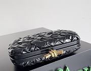 Fortok Bottega Veneta Knot clutch bag in a Black 20.5*6*12.5cm - 3