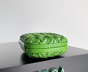 Fortok Bottega Veneta Knot clutch bag in a Green 20.5*6*12.5cm - 6
