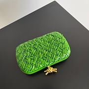 Fortok Bottega Veneta Knot clutch bag in a Green 20.5*6*12.5cm - 2