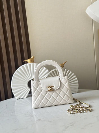 Fortok Chanel Kelly White 13x19x7cm