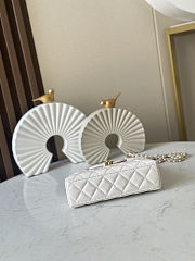 Fortok Chanel Kelly White 13x19x7cm - 5