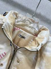 Fortok Miu Miu cropped puffer jacket Yellow - 5