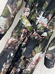 Fortok Zimmermann floral cotton sateen shirt dress Black - 3