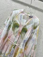 Zimmermann August belted floral-print linen maxi dress - 4